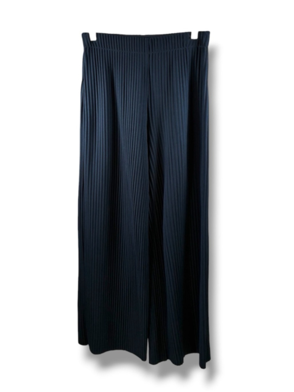 Babaton Aritzia Pleated Wide Leg Pants in Navy Size S
